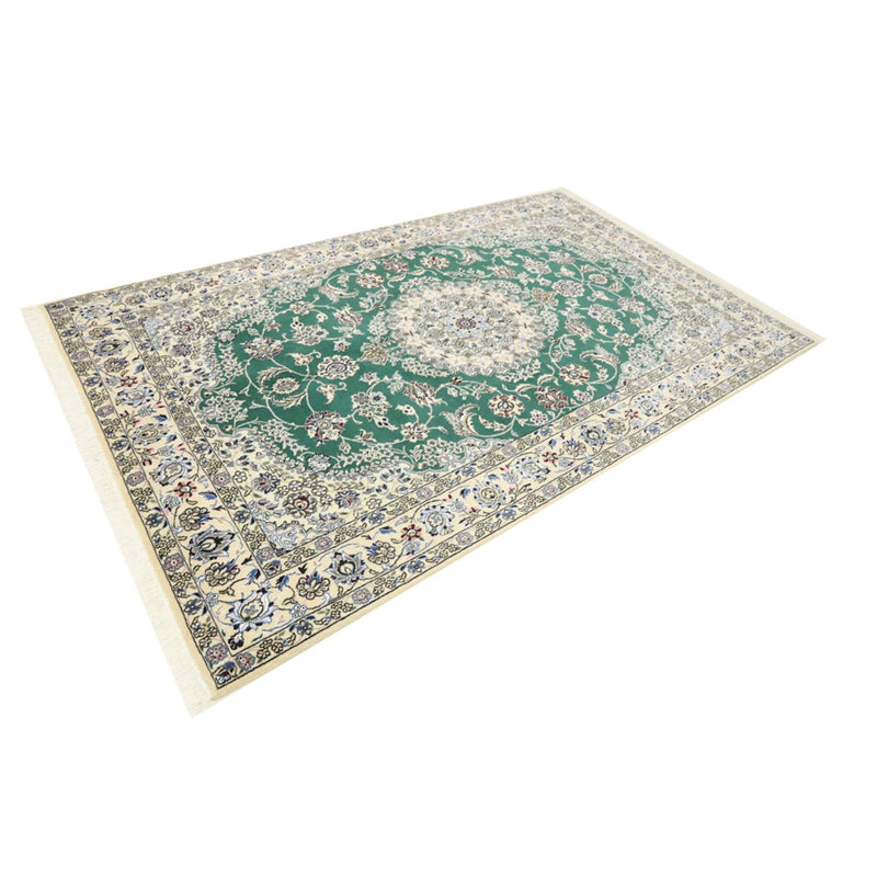 Tapis persan - Nain - Royal - 250 x 156 cm - vert