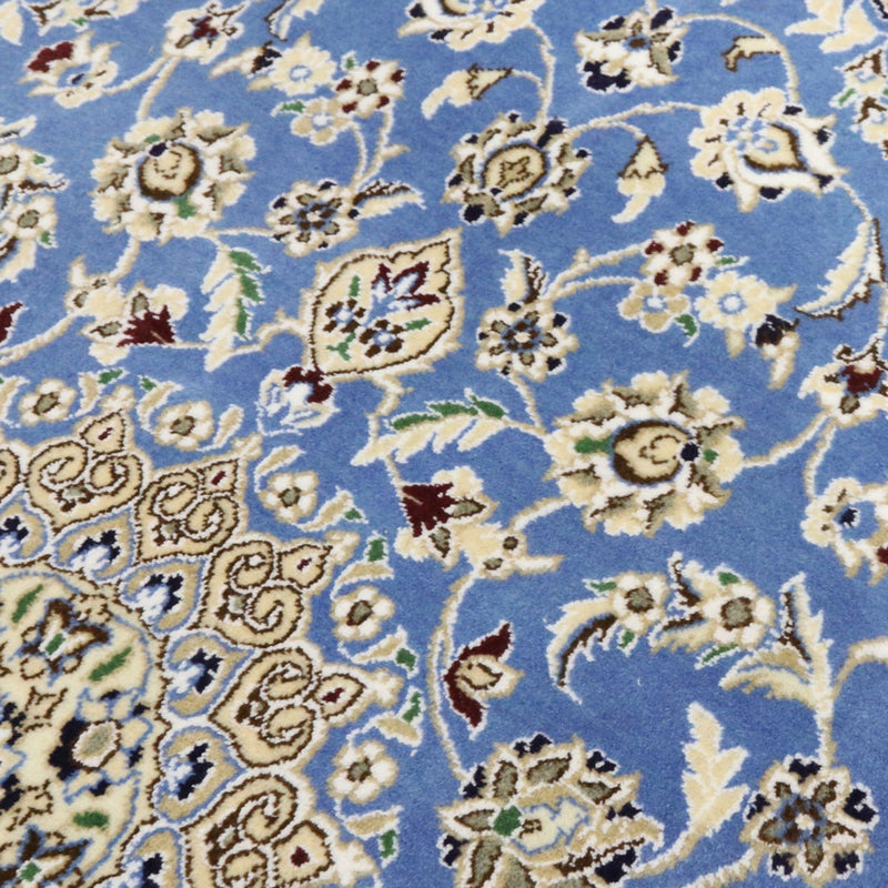 Tapis persan - Nain - Royal - 135 x 91 cm - bleu