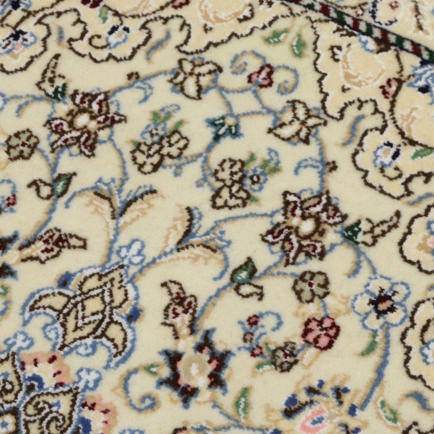 Tapis persan - Nain - Royal - 90 x 60 cm - beige