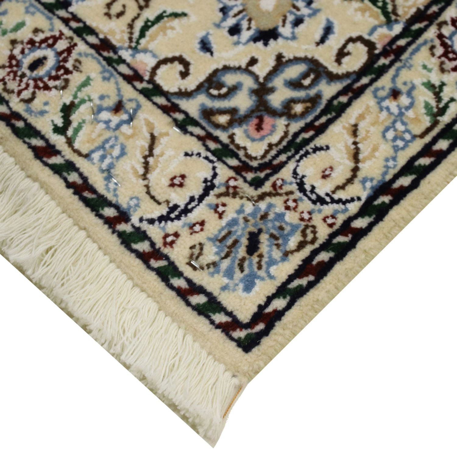 Tapis persan - Nain - Royal - 90 x 60 cm - beige