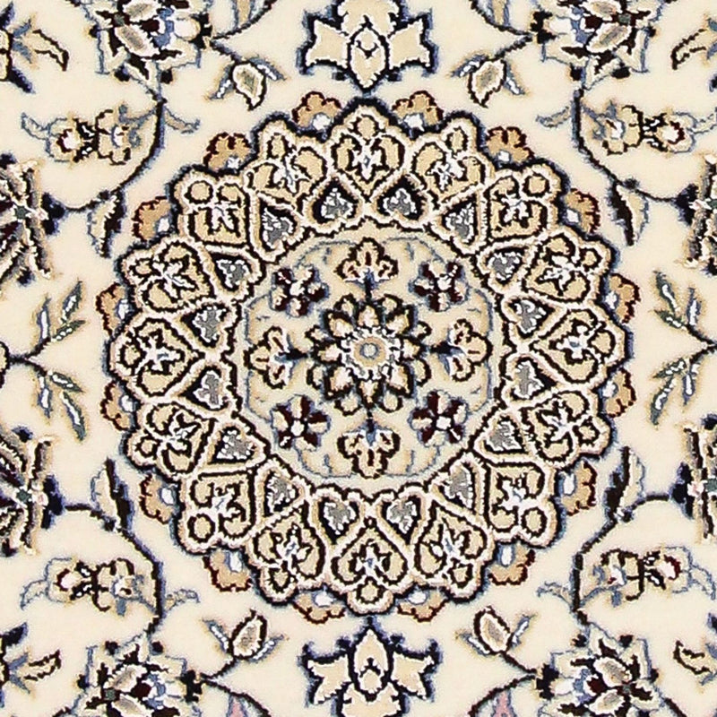 Tapis persan - Nain - Royal - 92 x 64 cm - crème