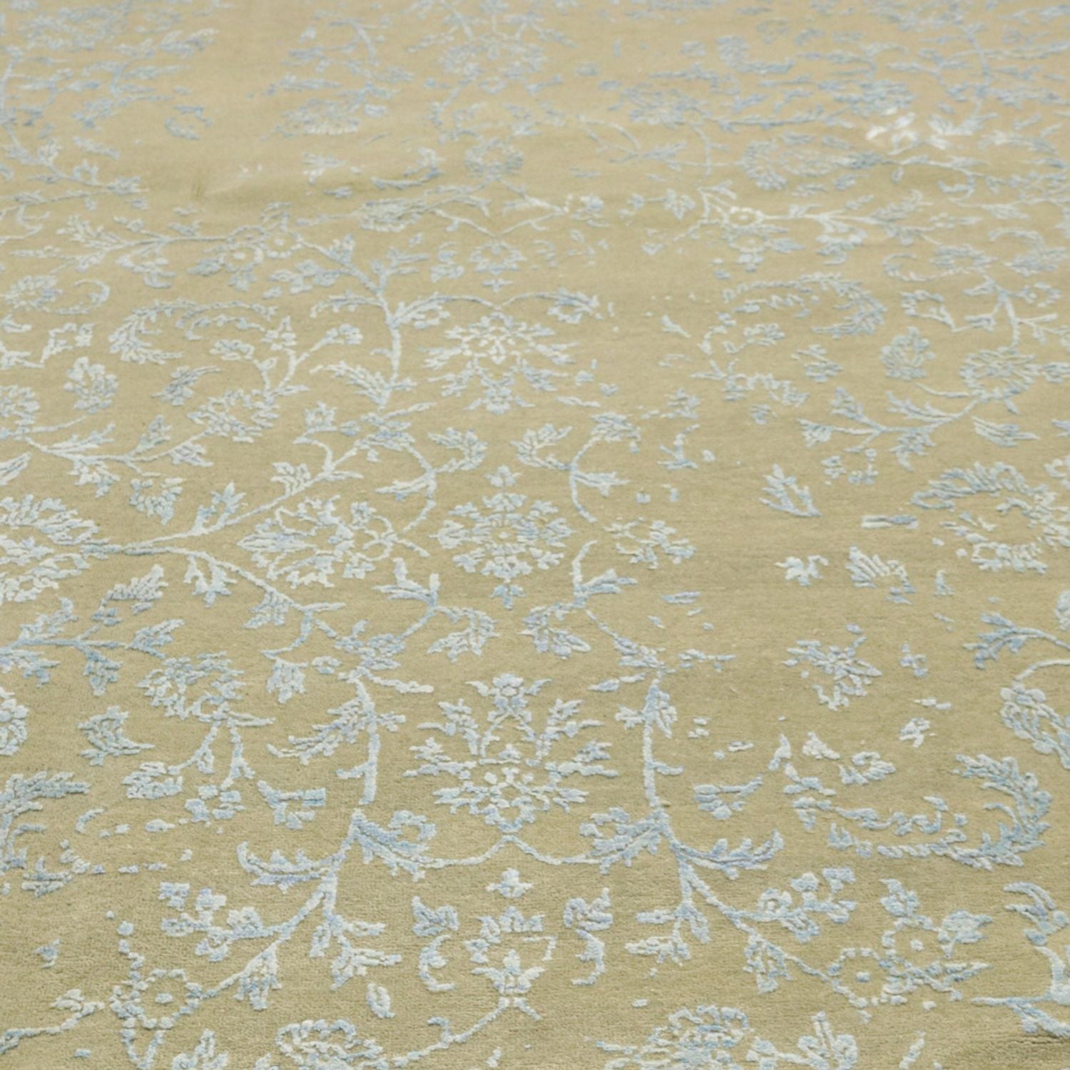 Designer Teppich - 357 x 248 cm - silber
