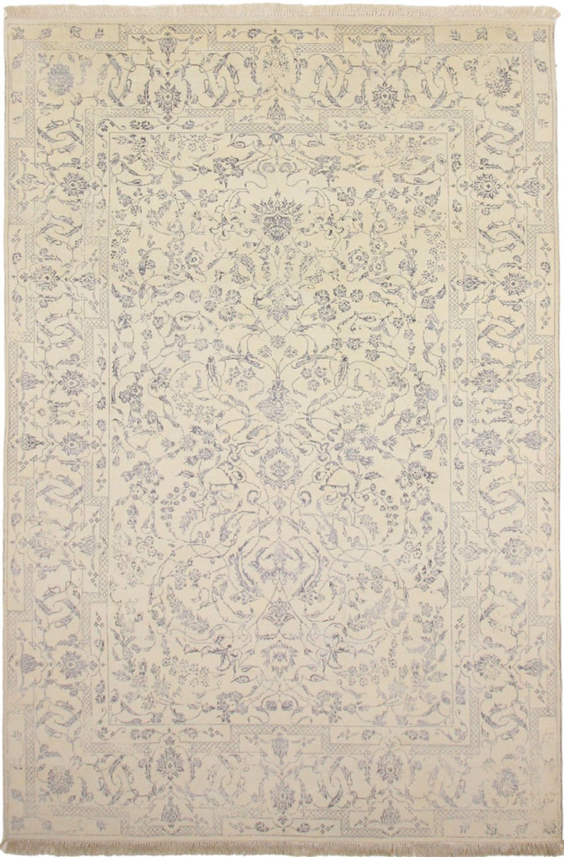Tapis design - 293 x 199 cm - crème