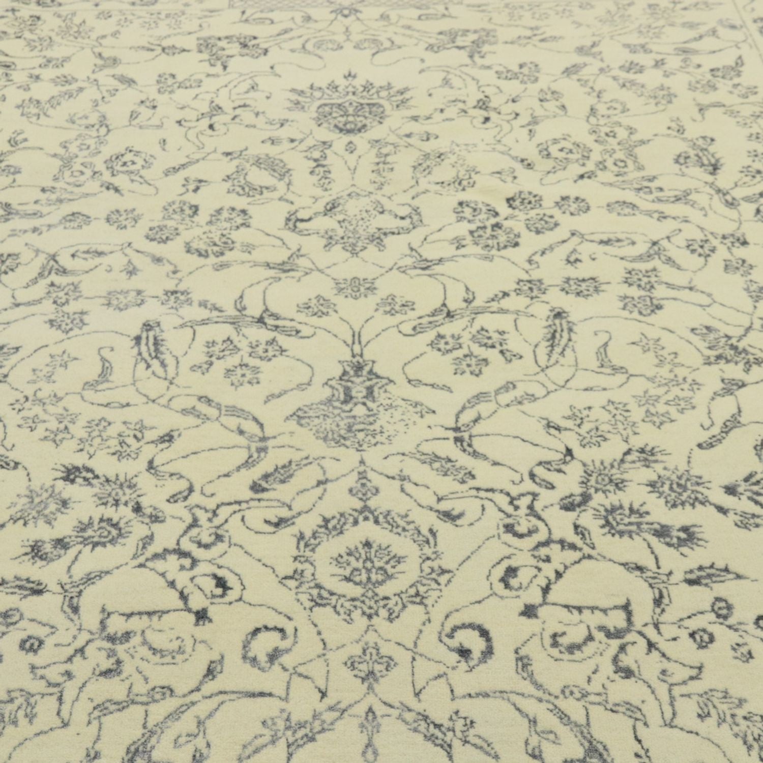 Tapis design - 293 x 199 cm - crème