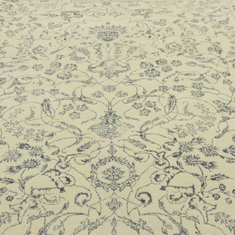 Tapis design - 293 x 199 cm - crème