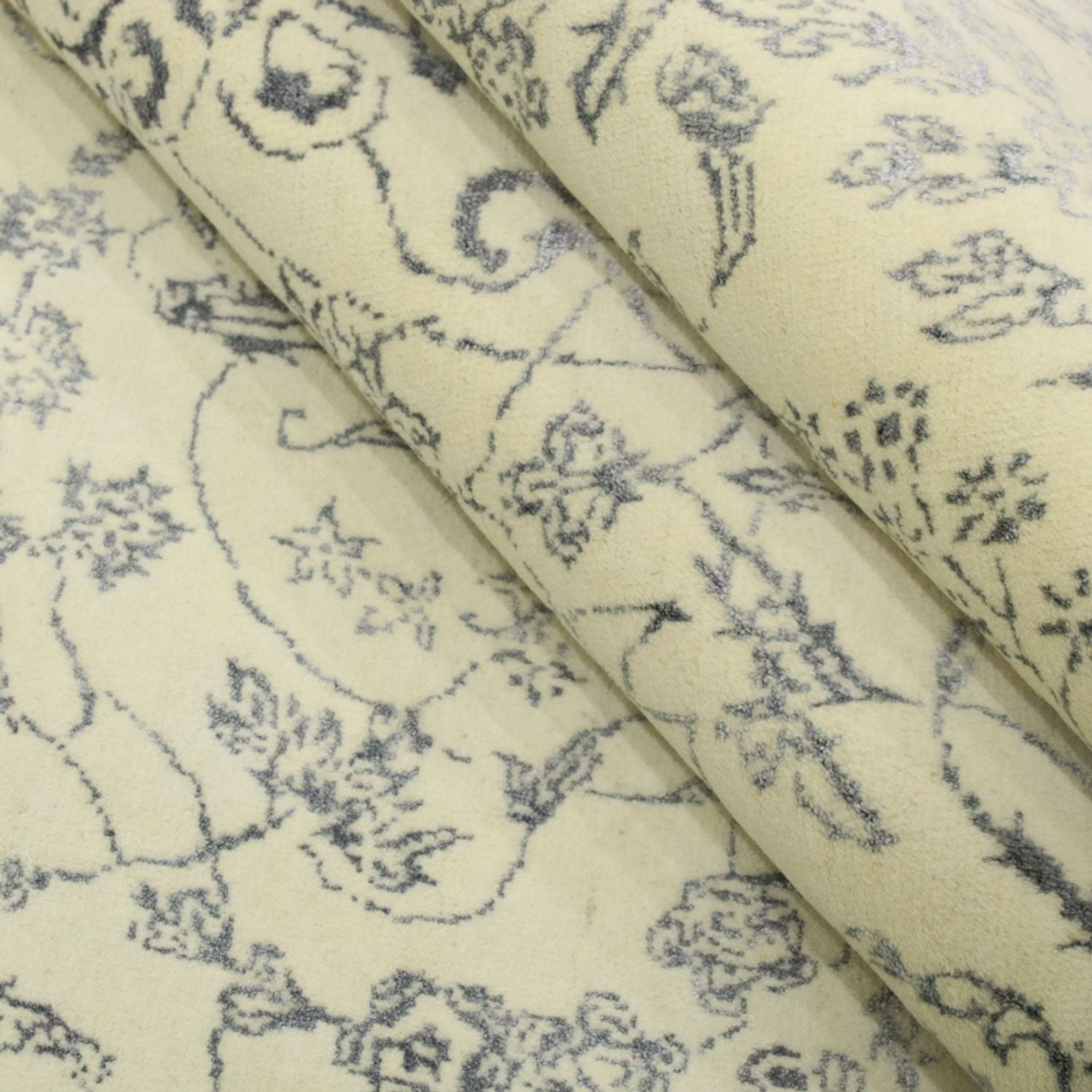 Tapis design - 293 x 199 cm - crème