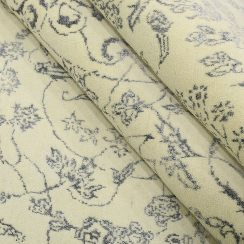 Tapis design - 293 x 199 cm - crème