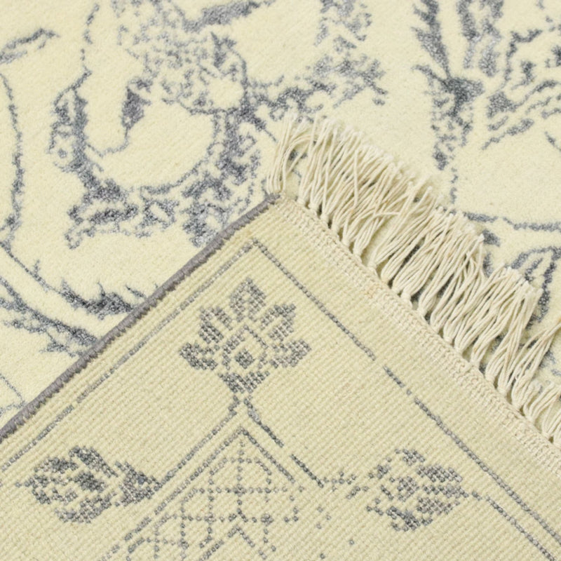 Tapis design - 293 x 199 cm - crème