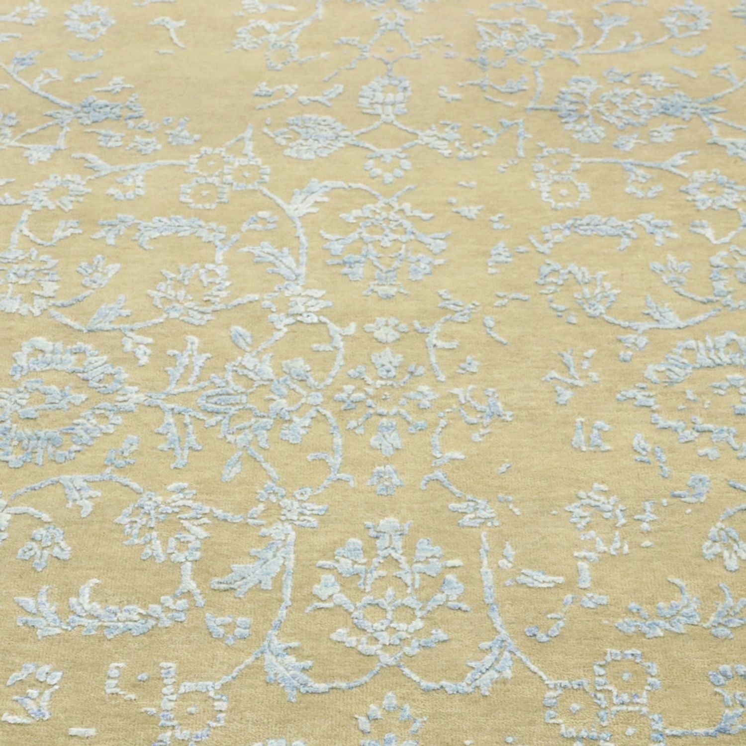Designer Teppich - 250 x 169 cm - silber