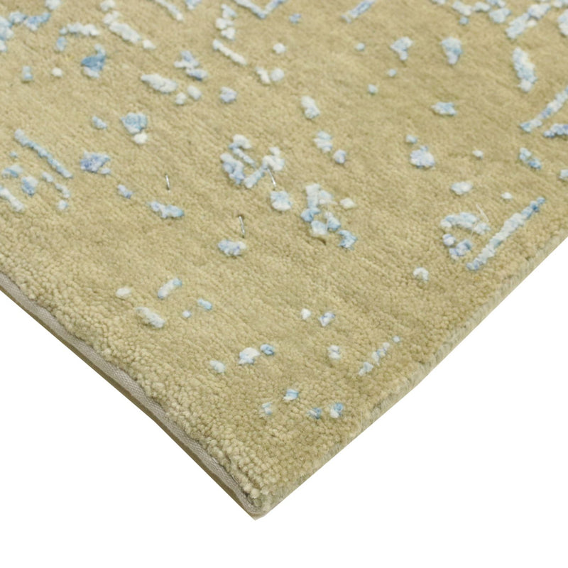Designer Teppich - 182 x 119 cm - hellblau