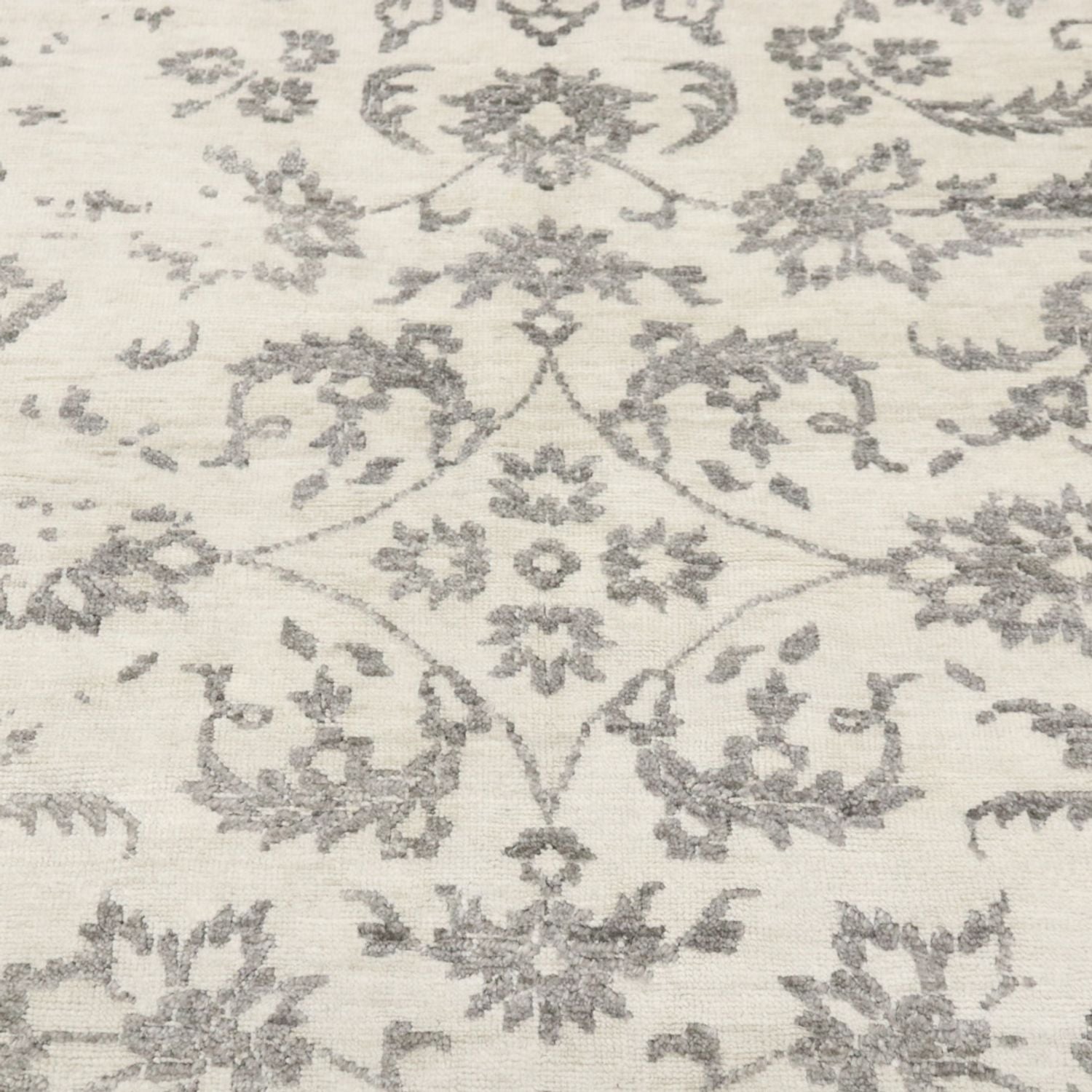 Tapis design - 204 x 148 cm - gris