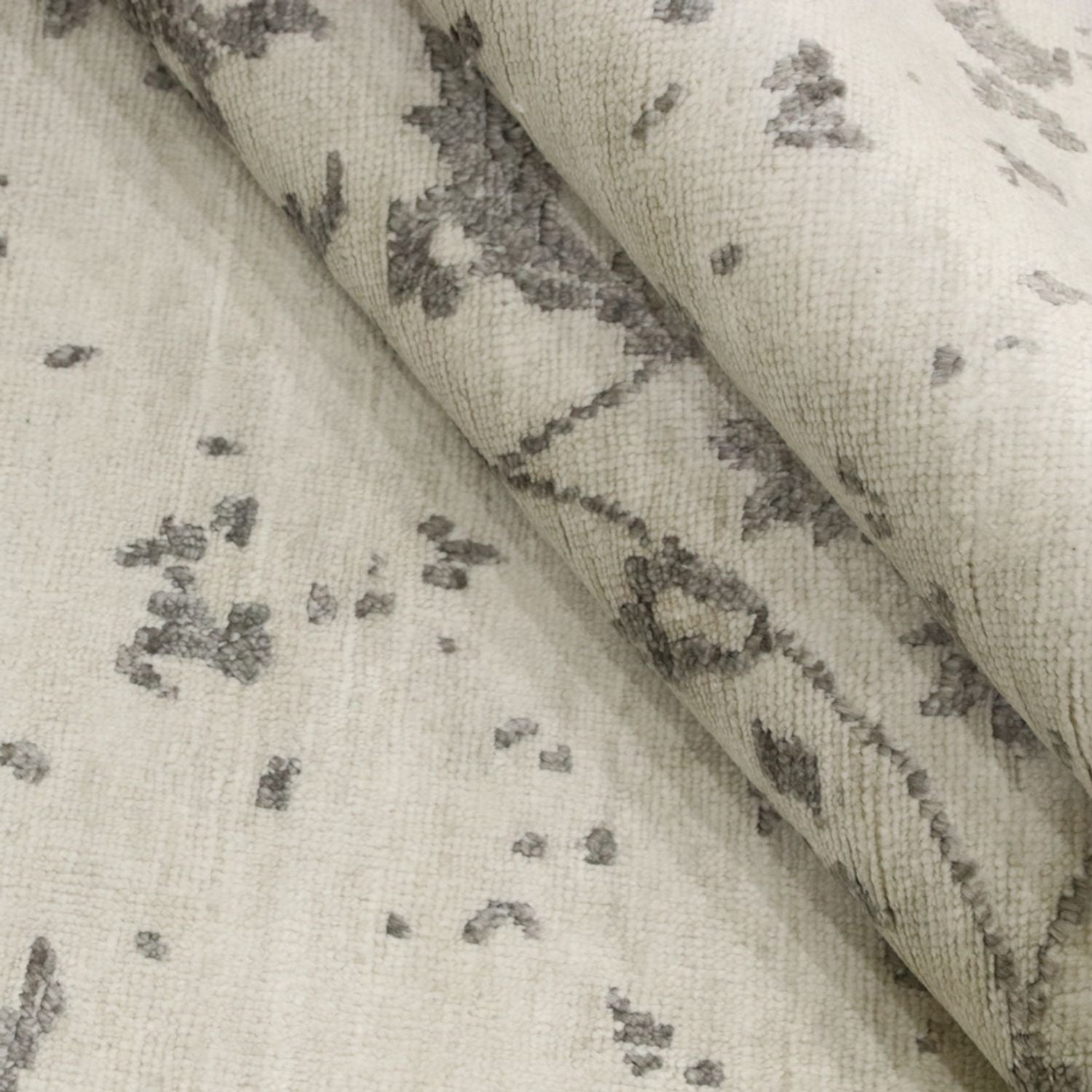 Tapis design - 204 x 148 cm - gris