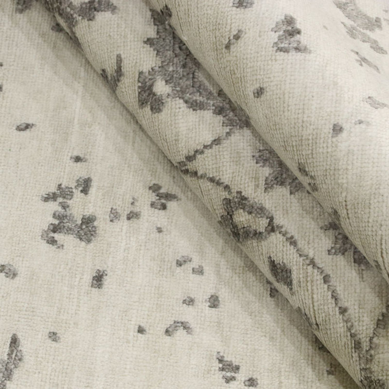 Tapis design - 204 x 148 cm - gris