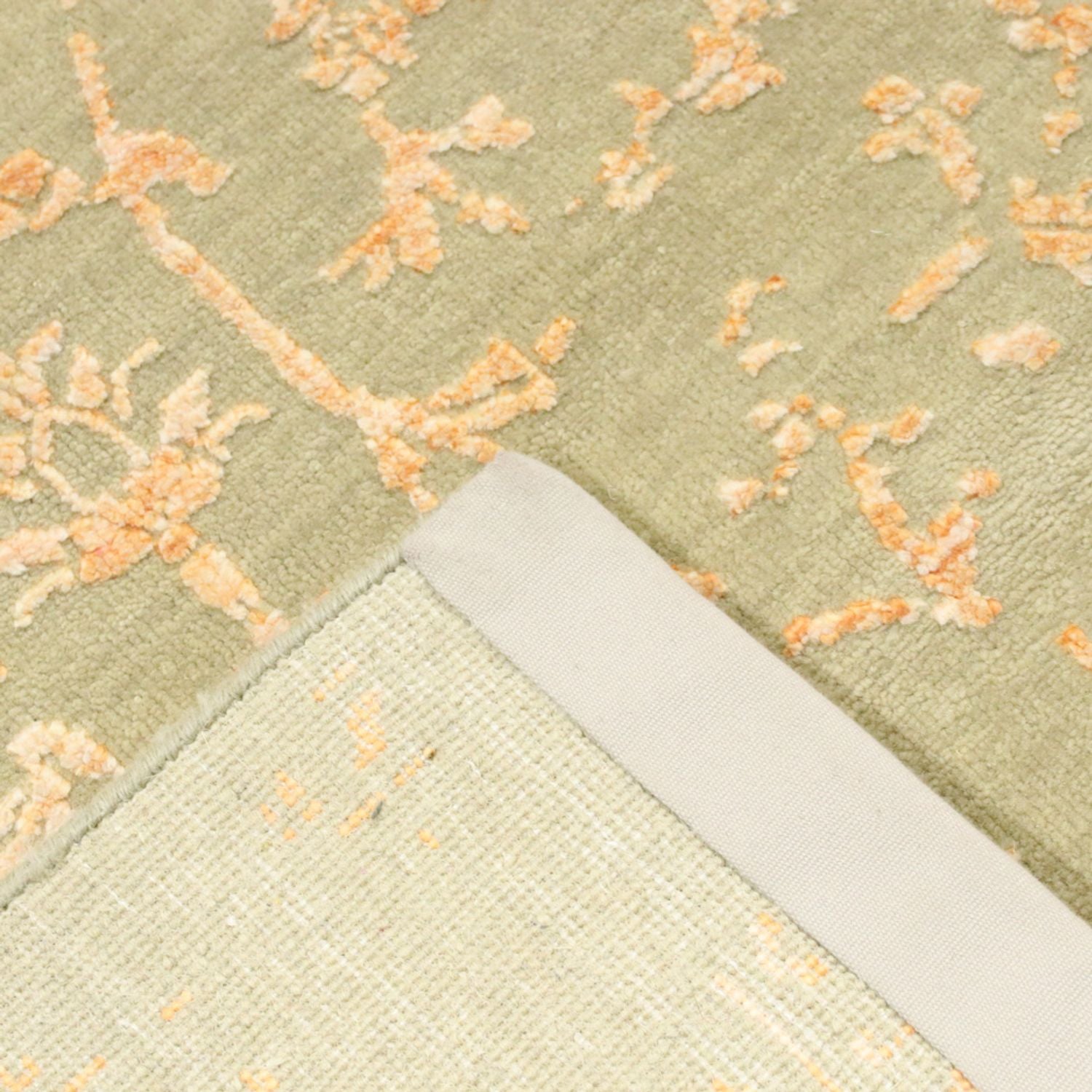 Designer Teppich - 183 x 123 cm - orange