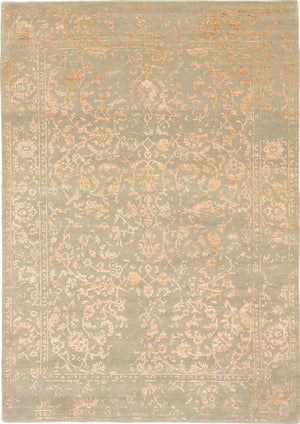 Designer Teppich - 212 x 150 cm - lachs