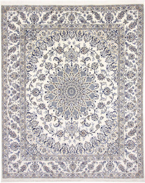 Tapis persan - Nain - 295 x 242 cm - crème