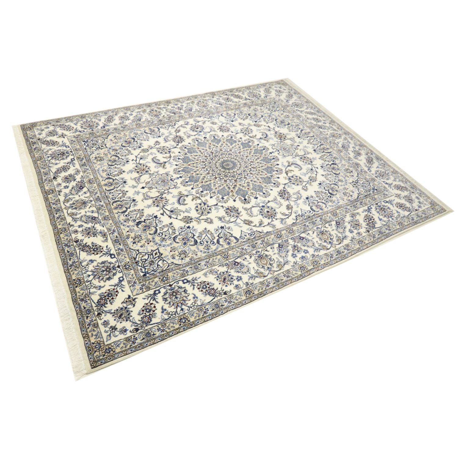 Tapis persan - Nain - 295 x 242 cm - crème