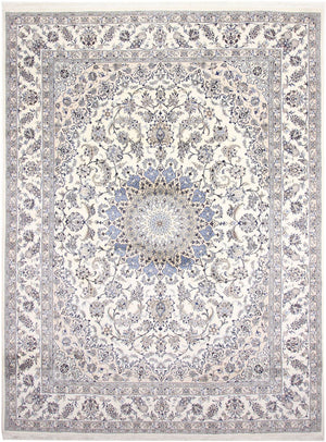 Tapis persan - Nain - 396 x 300 cm - crème