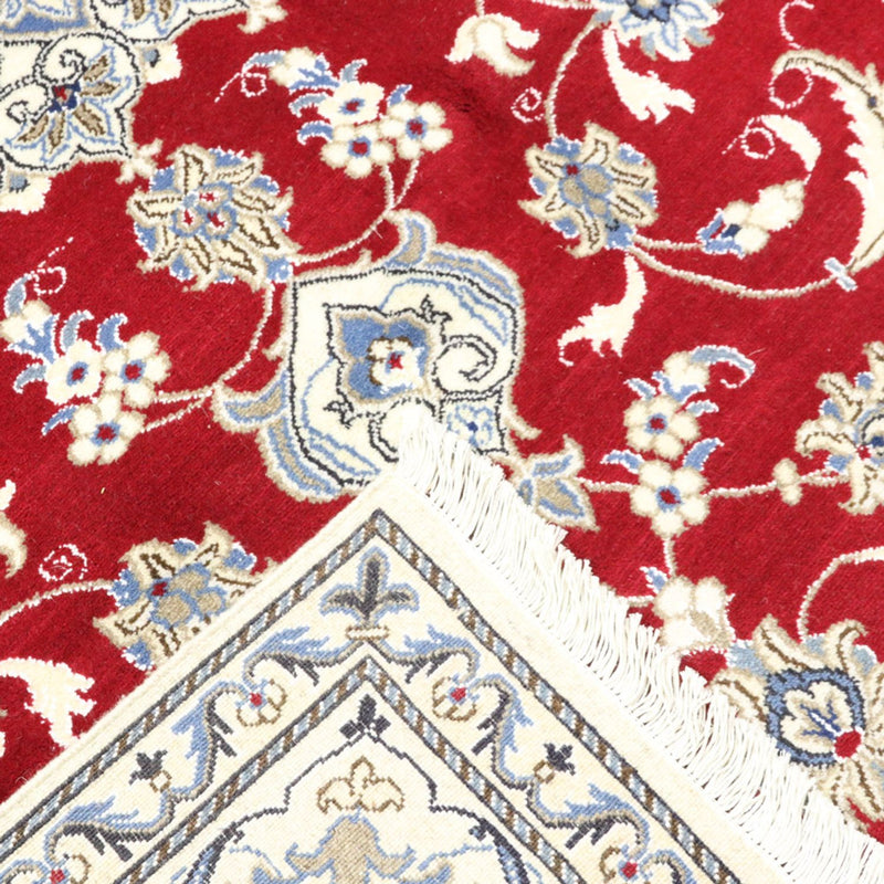 Tapis persan - Nain - 292 x 194 cm - rouge