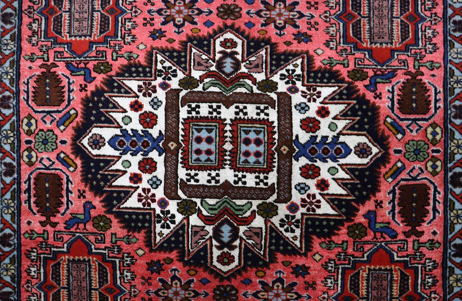 Perserteppich - Nomadic 182 x 139 cm - lachs