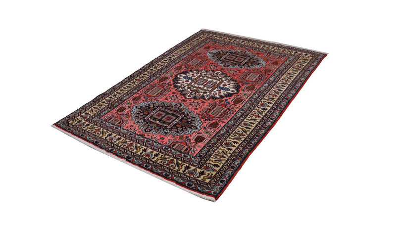 Perserteppich - Nomadic 182 x 139 cm - lachs