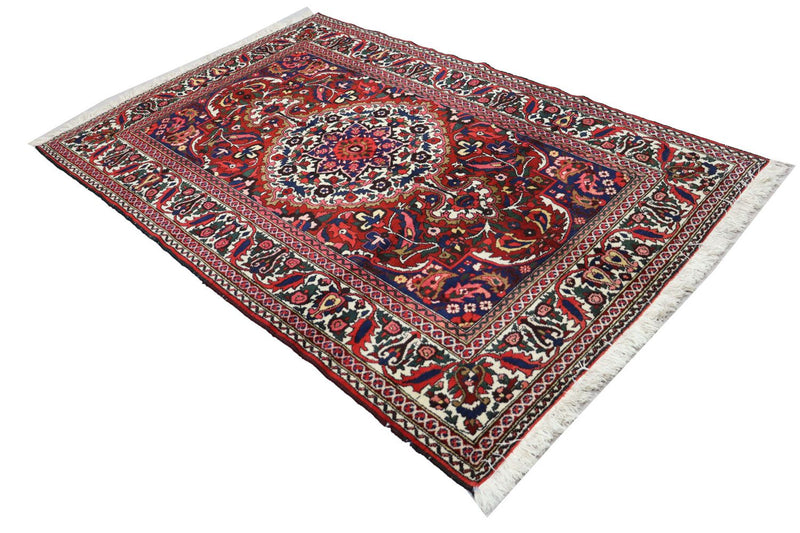 Tapis persan - Nomadic - 246 x 159 cm - bleu