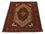 Tapis afghan - 187 x 125 cm - rouge