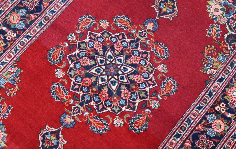 Tapis persan - Keshan - 154 x 101 cm - rouge