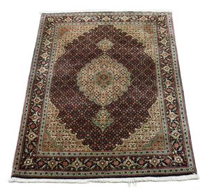 Perserteppich - Täbriz - Royal 154 x 104 cm - schwarz