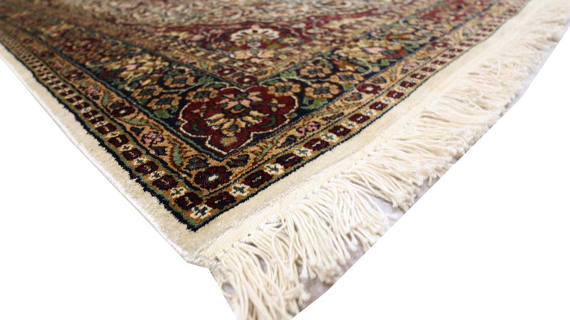 Tapis en soie - Soie du Cachemire - 170 x 109 cm - rouge