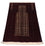 Tapis afghan - 150 x 95 cm - rouge foncé