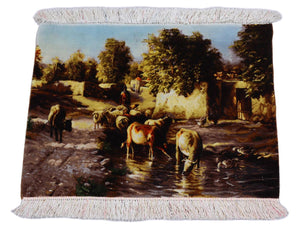 Tapis persan - Tabriz - 72 x 50 cm - multicolore