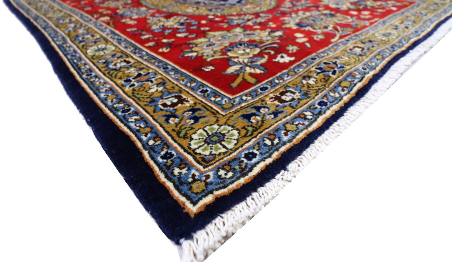 Perserteppich - Ghom 97 x 78 cm - rot