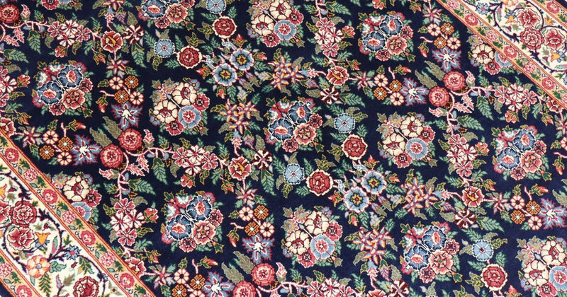 Tapis oriental - 215 x 123 cm - noir