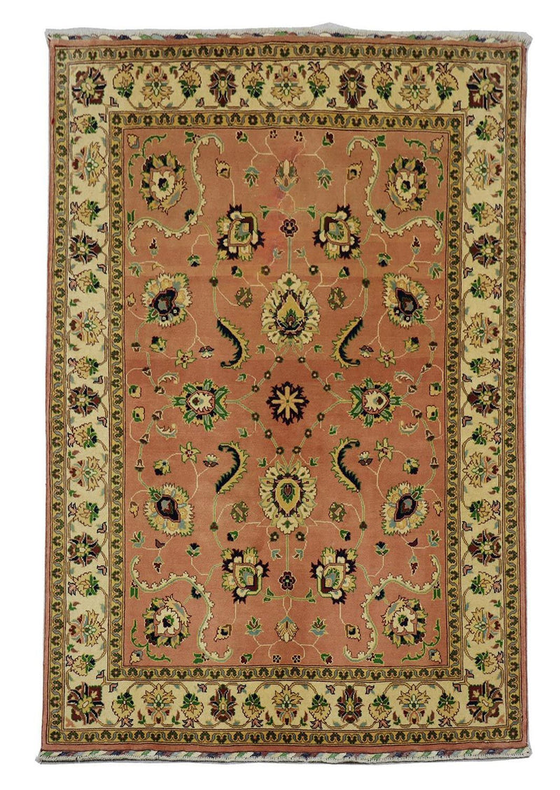 Tapis oriental - 192 x 151 cm - rouille