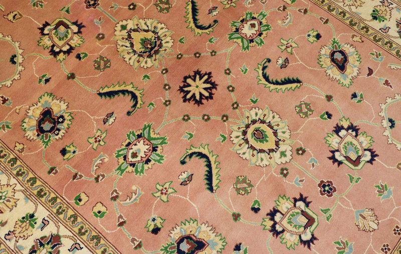 Tapis oriental - 192 x 151 cm - rouille
