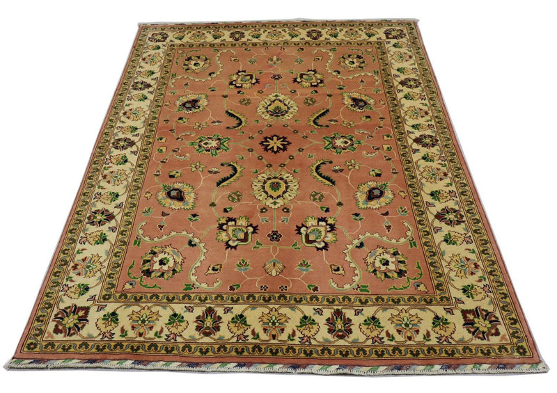 Tapis oriental - 192 x 151 cm - rouille