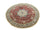 Tapis persan - Nain - Royal ronde  - 191 x 191 cm - rouge