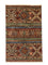 Ziegler Teppich 126 x 82 cm - dunkelrot
