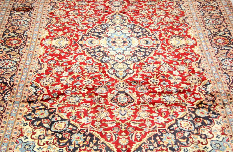 Tapis persan - Keshan - 354 x 258 cm - rouge