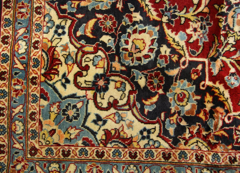 Tapis persan - Keshan - 354 x 258 cm - rouge
