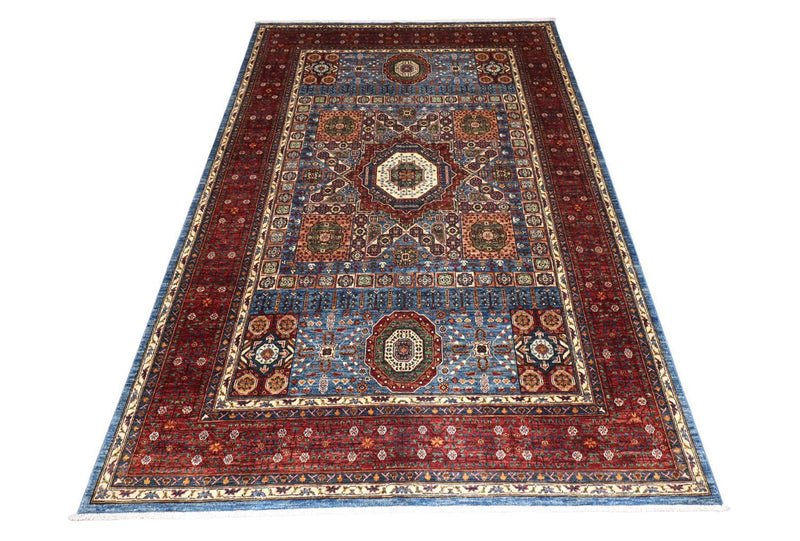 Tapis Ziegler - 313 x 206 cm - bleu pétrole