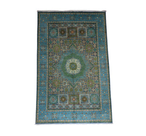 Tapis Ziegler - 306 x 202 cm - bleu de mer