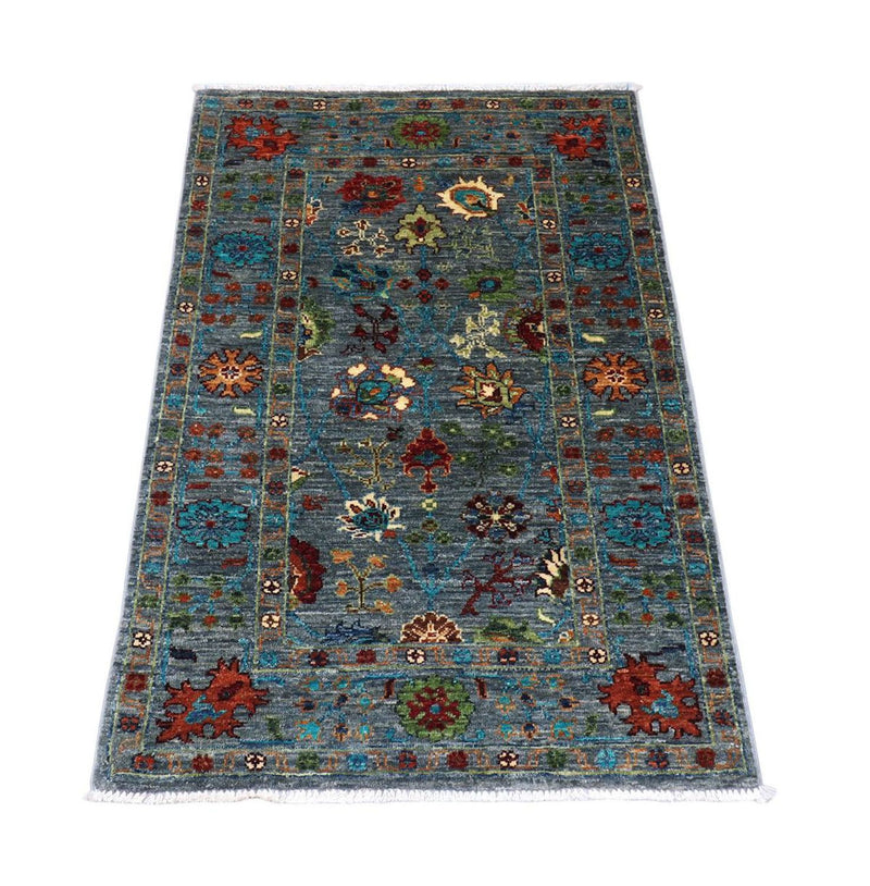 Tapis Ziegler - 122 x 83 cm - bleu de mer