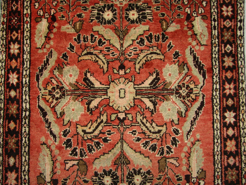 Tapis de couloir Tapis persan - Nomadic - 405 x 112 cm - rouge clair