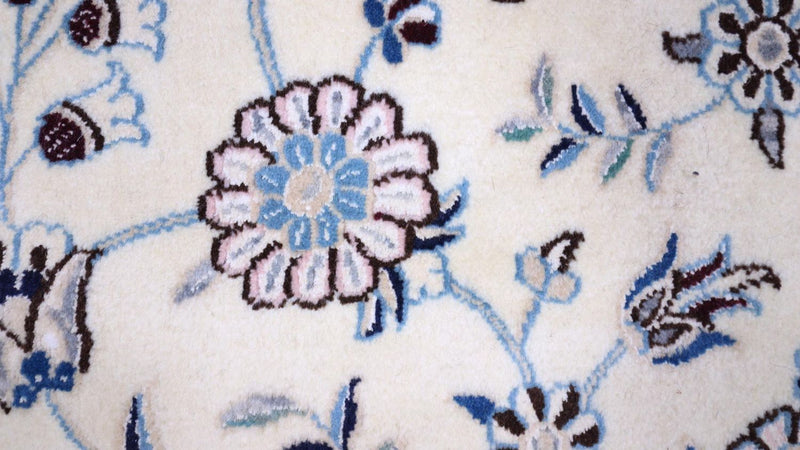 Tapis persan - Nain - 307 x 200 cm - beige