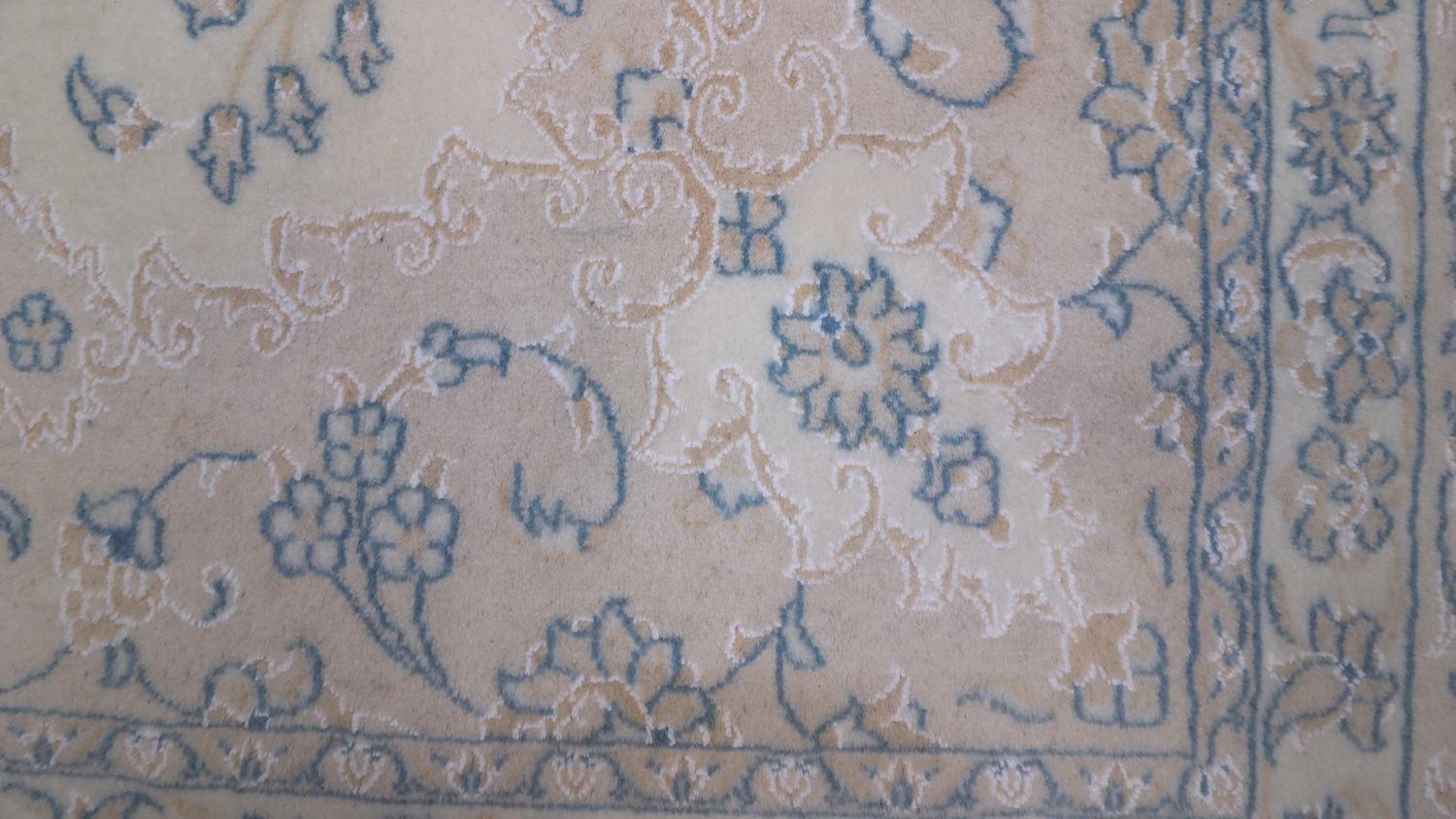 Tapis persan - Nain - 332 x 206 cm - marron clair