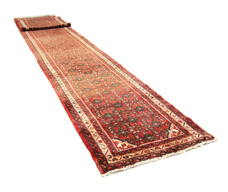 Tapis de couloir Tapis persan - Nomadic - 587 x 86 cm - marron