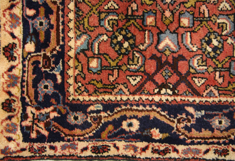 Tapis de couloir Tapis persan - Nomadic - 280 x 115 cm - marron