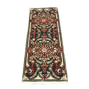 Tapis de couloir Tapis persan - Tabriz - 239 x 78 cm - rouge